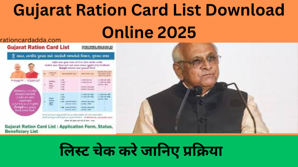 Gujarat Ration Card List
